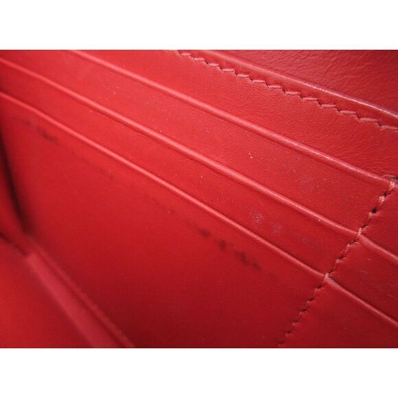 Christian Louboutin Spike Studs Panettone Round Zipper Long Wallet Black - Picture 10 of 12